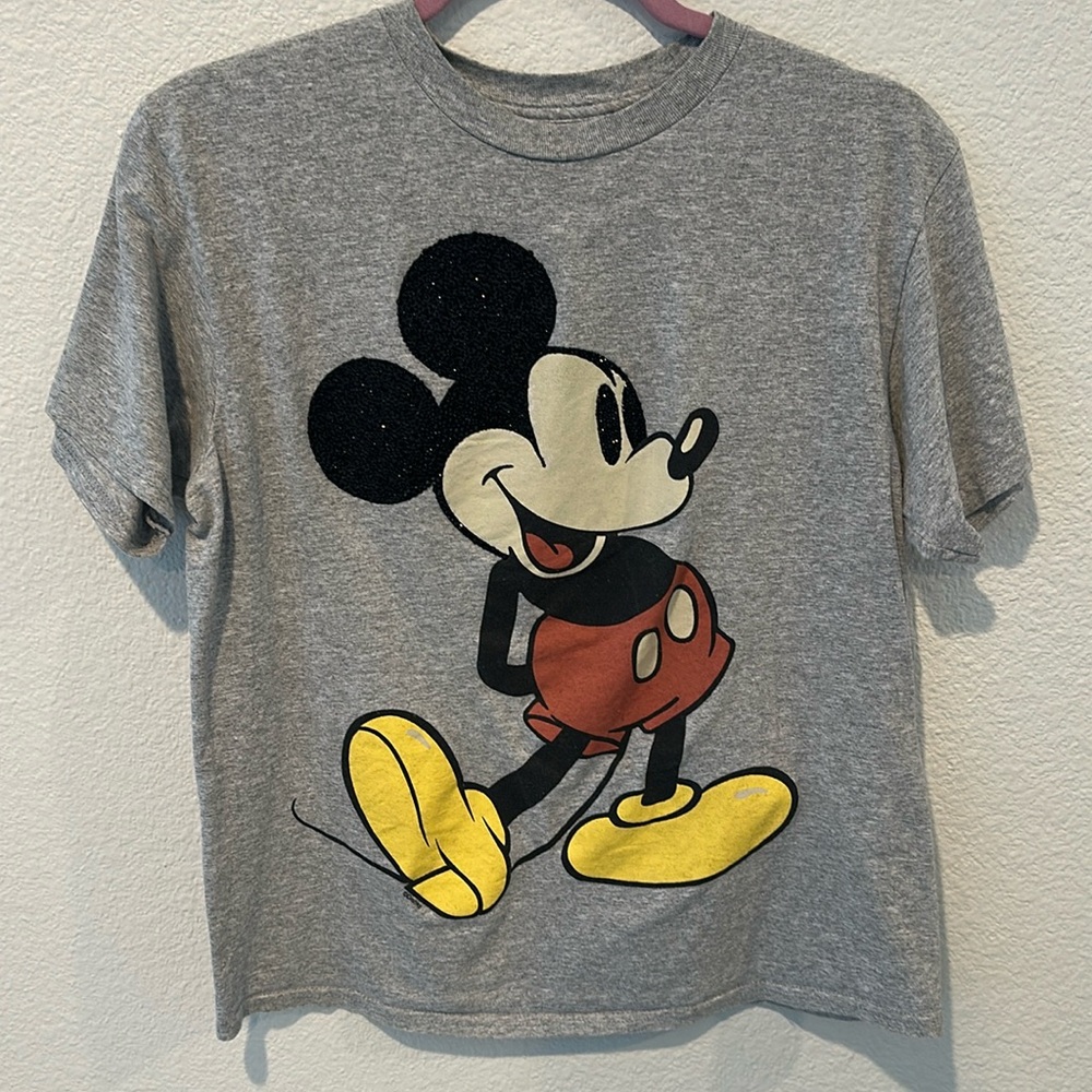 Vintage Sparkle - Custom Mickey Tee - Small